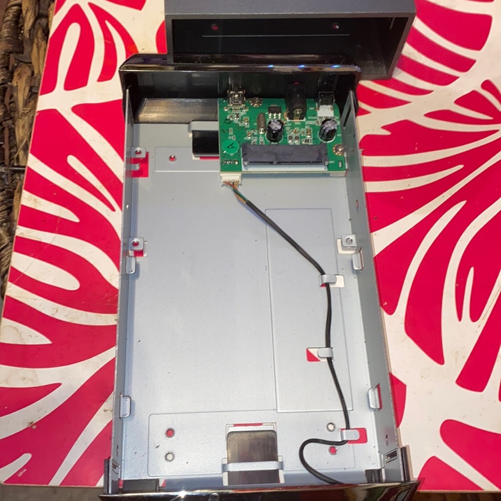 LaCie Shark extral SATA hard drive enclosure metal job box great projects dyi